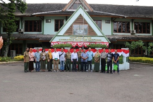 Kunjungan Delegasi Bhutan ke Pusat Diklat SDM LHK