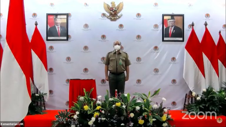 Apel Pagi Bersama Lingkup Kementerian Lingkungan Hidup dan Kehutanan