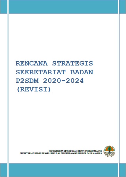 Renstra Sekretariat Badan P2SDM Tahun 2020-2024 (Revisi)