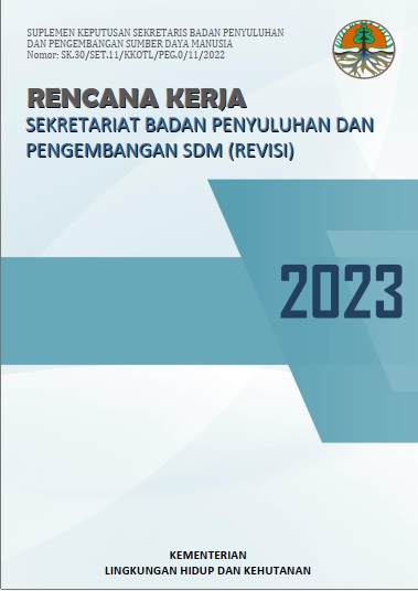 Rencana Kerja (Renja) Sekretariat Badan P2SDM 2023