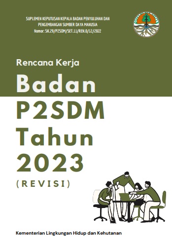 Rencana Kerja (Renja) Badan P2SDM Tahun 2023 – Suplemen